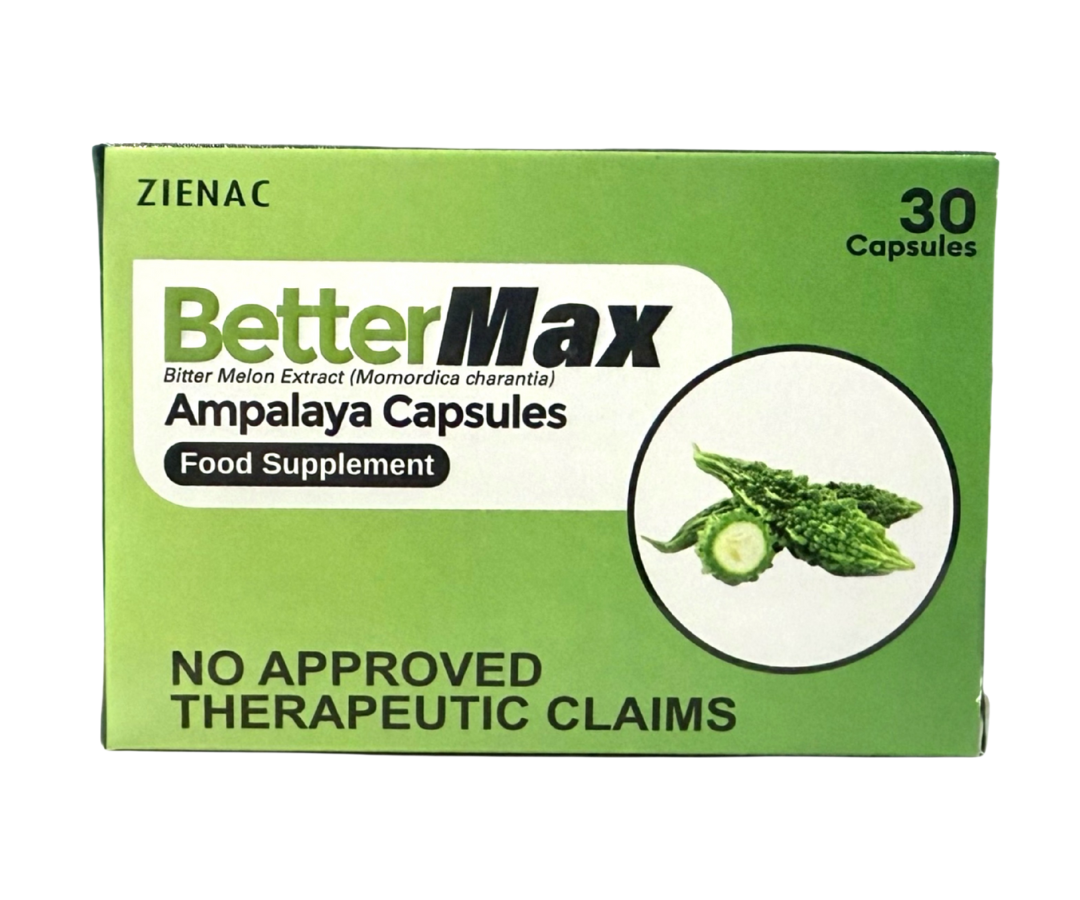BETTERMAX Ampalaya Capsules 500mg Bitter Melon Extract